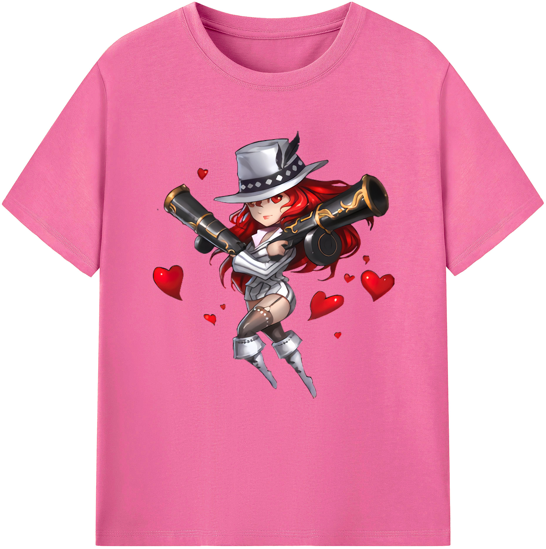 （画像用） リーグ・オブ・レジェンド League of Legends LOL レディースカジュアルプリントTシャツ（綿100％）